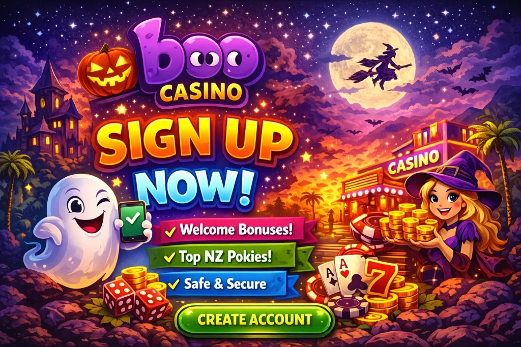 Boo Casino Sign Up NZ – Create an Account